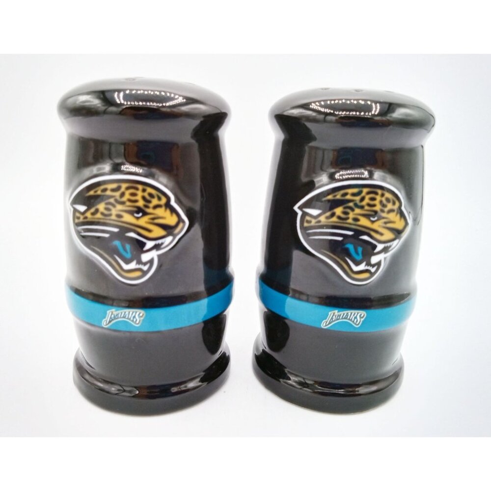 Officially Licensed NFL Jacksonville Jaguars Football Team Salt Pepper Shakers